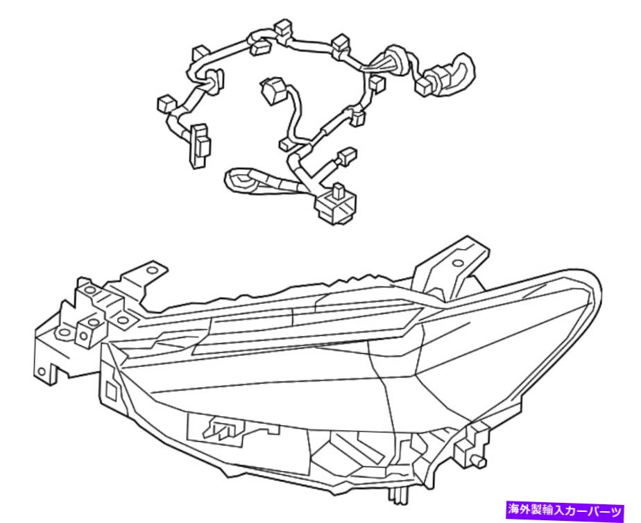 USヘッドライト 本物のマツダコンポジットヘッドランプGRF5-51-031 Genuine Mazda Composite Headlamp GRF5-51-031A【並行輸入品】|Us Custom Parts Shop USDM