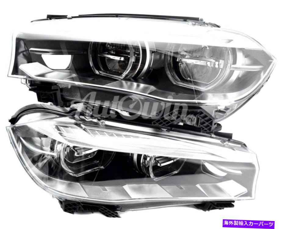 USヘッドライト BMW X5 X 6シリーズF15 F15 F16フルLEDアダプティブヘッドライト左右完全 BMW X5 X6 SERIES F15 F16 FULL LED ADAPTIVE HEADLIGHT LEFT AND RIGHT COMPLETE【並行輸入品】