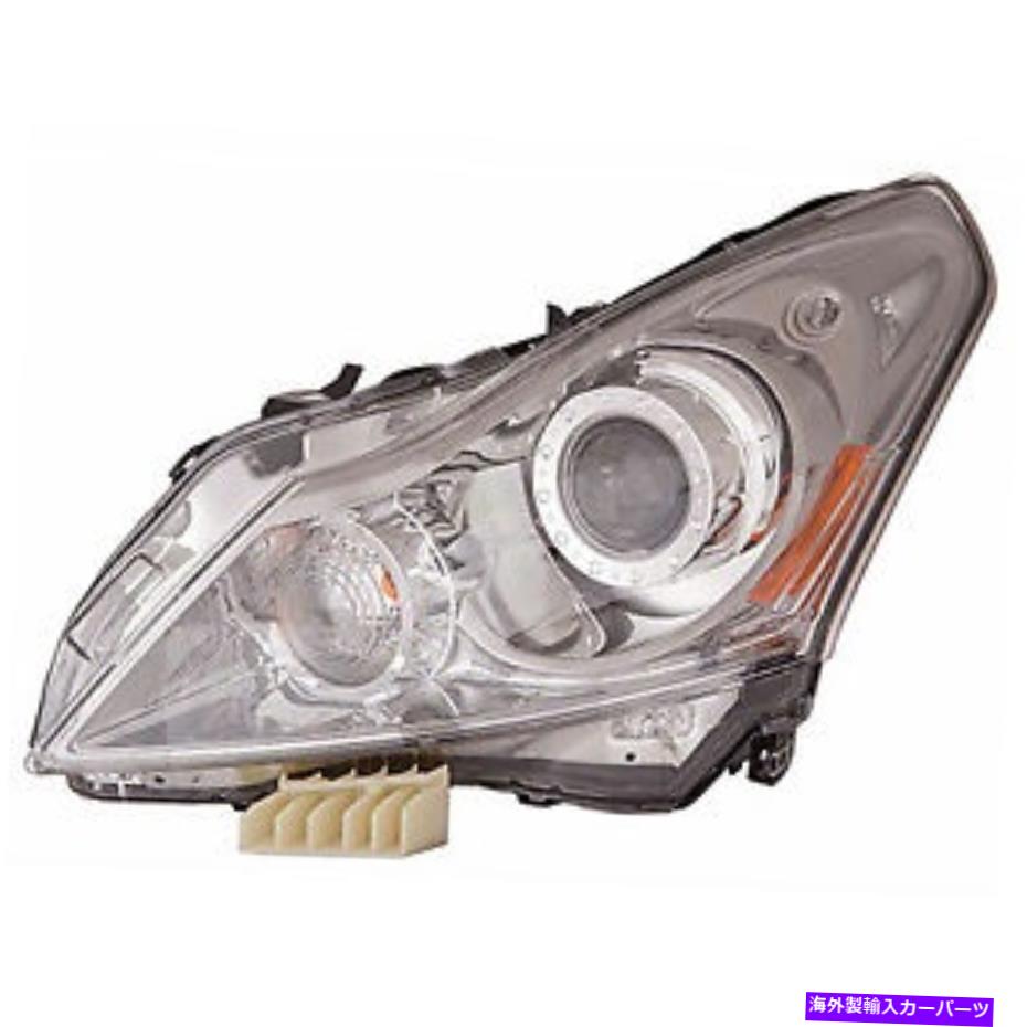 USヘッドライト Infiniti用の交換用ヘッドライトアセンブリ（運転席側）IN2502140OE Replacement Headlight Assembly for Infiniti (Driver Side) IN2502140OE【並行輸入品】