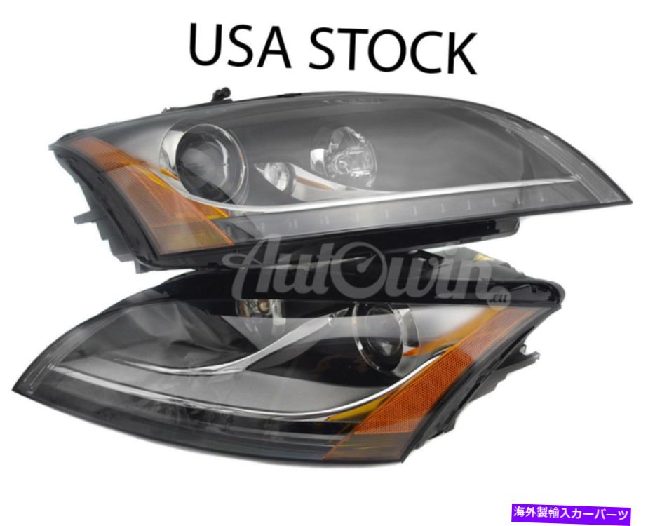 USヘッドライト Audi TT 2008-2012 BIキセノンヘッドライト左右の側面純正OEM USA NEW AUDI TT 2008-2012 BI XENON HEADLIGHT LEFT AND RIGHT SIDE GENUINE OEM USA NEW【並行輸入品】