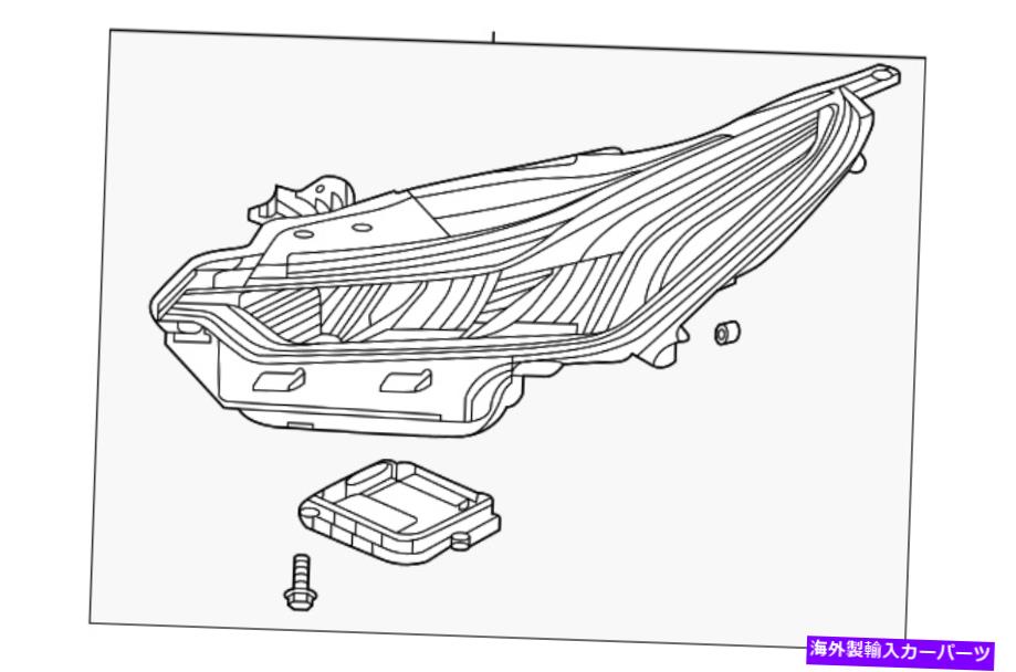 USヘッドライト 純正GMヘッドランプアセンブリ84689816 Genuine GM Headlamp Assembly 84689816【並行輸入品】|Us Custom Parts Shop USDM