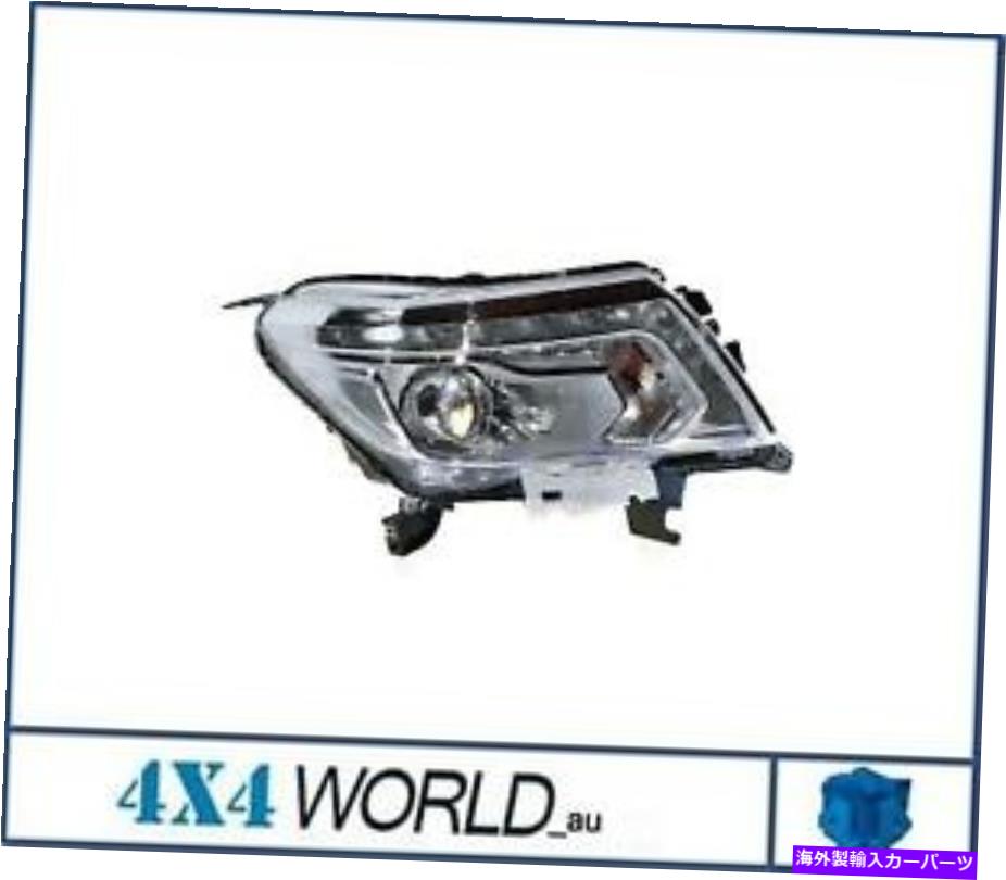 USヘッドライト 日産ナバラD23シリーズヘッドライトランプ用 - 右手LEDタイプ2015-2016 For Nissan Navara D23 Series Head Light Lamp - Right Hand LED Type 2015-2016【並行輸入品】
