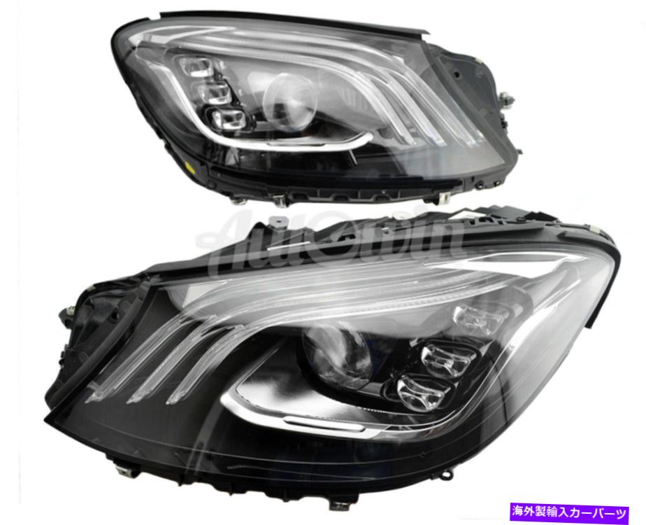 USヘッドライト メルセデスベンツSクラスW222フルLEDヘッドライト左側と左側新新和 MERCEDES BENZ S CLASS W222 FL FULL LED HEADLIGHT RIGHT AND LEFT SIDE GENUINE NEW【並行輸入品】