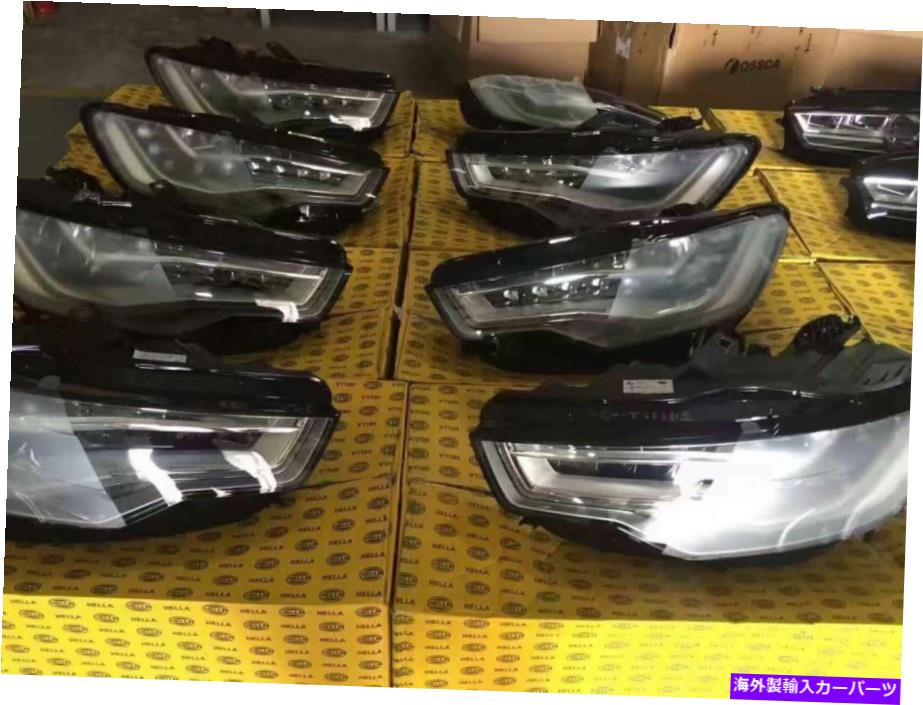 USヘッドライト オリジナル2012-15 Audi A6L C7フルLEDフロントライトHellaヘッドライトアセンブリ4G0 9 Original 2012-15 Audi A6L C7 full LED front light Hella headlight assembly 4G0 9【並行輸入品】