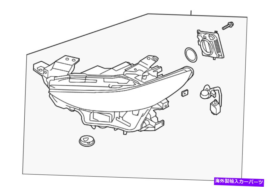 USヘッドライト OEM NEW MAZDA 3ランプL W /適応ヘッド運転席側LHメキシコビルトBDTS51040J OEM NEW Mazda 3 Lamp L W/Adaptive Head Driver's Side LH Mexico Built BDTS51040J【並行輸入品】｜Us Custom Parts Shop USDM