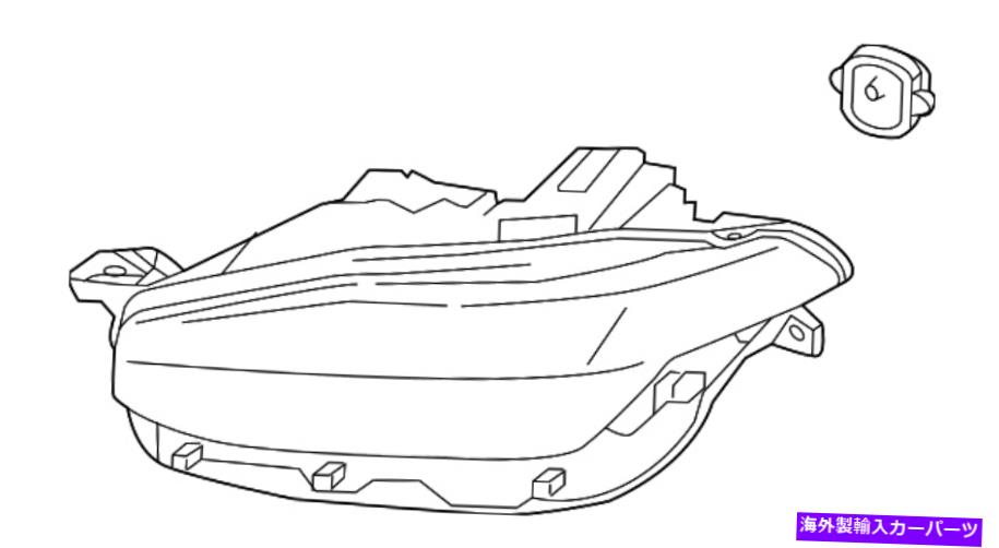 USヘッドライト 純正ボルボ複合ヘッドランプ31677036 Genuine Volvo Composite Headlamp 31677036【並行輸入品】