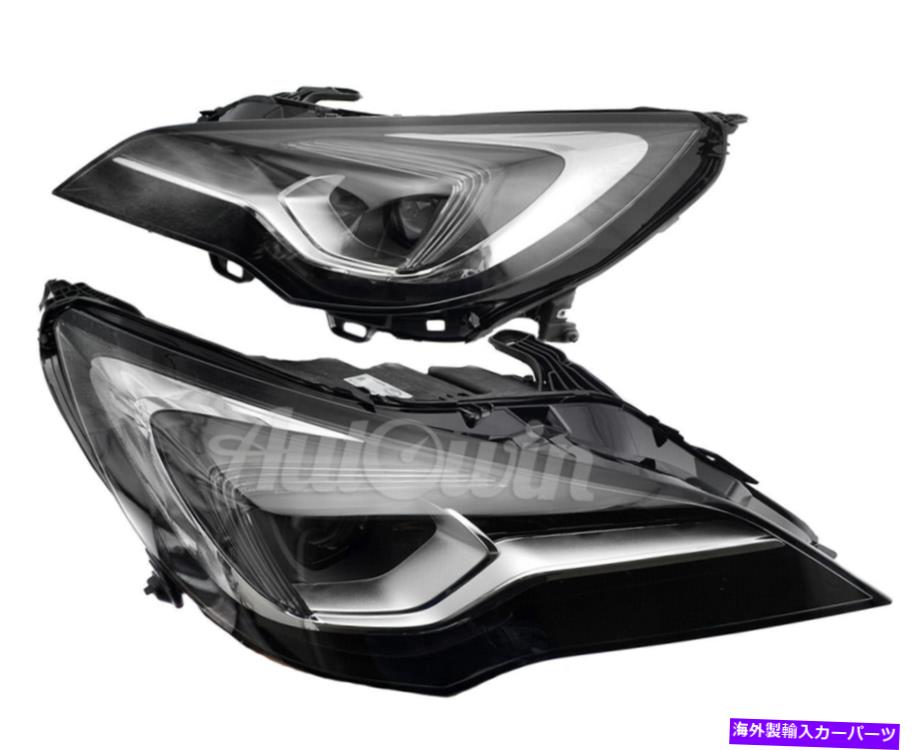 USヘッドライト Opel Astra K 2016 LEDマトリックスヘッドライトセット左右の本物のOEM NEW Opel Astra K 2016 LED Matrix Headlight Set Right and Left Side Genuine OEM NEW【並行輸入品】