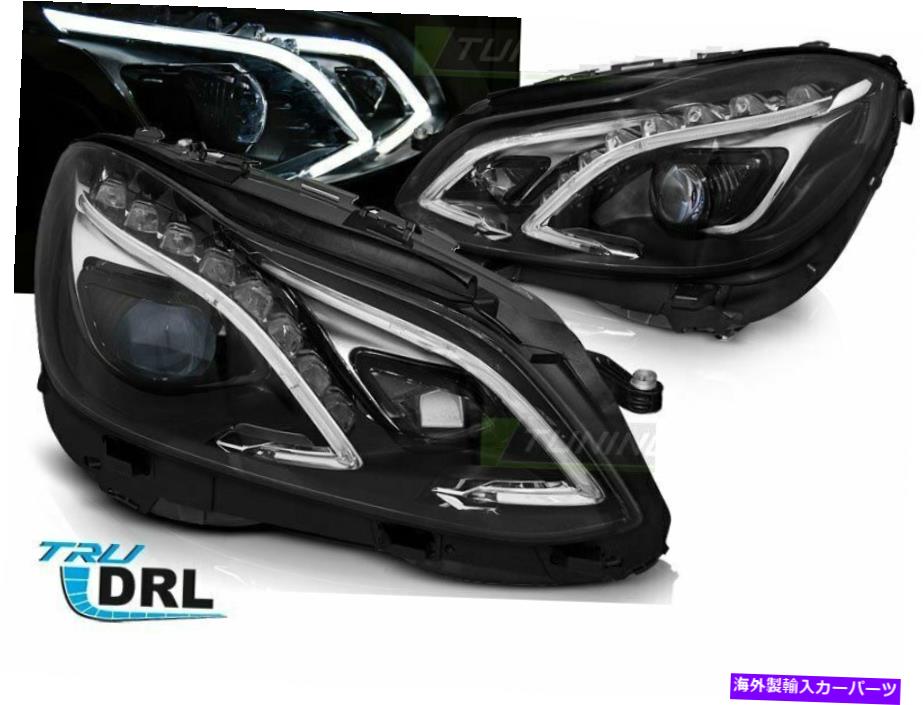 USヘッドライト Mercedes W212 2013-2016 Black LED DRL CA LPMEC0 Xino CAのためのプロジェクタのヘッドライト Projector Headlights for MERCEDES W212 2013-2016 Black LED DRL CA LPMEC0 XINO CA【並行輸入品】|Us Custom Parts Shop USDM