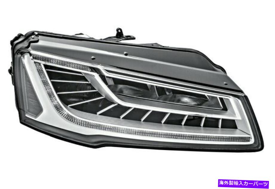USヘッドライト Hella LEDヘッドライトDRLコーナリングライト右フィットAudi A8 S8 2013年 - FaceLift HELLA LED Headlight DRL Cornering Light Right Fits AUDI A8 S8 2013- Facelift【並行輸入品】