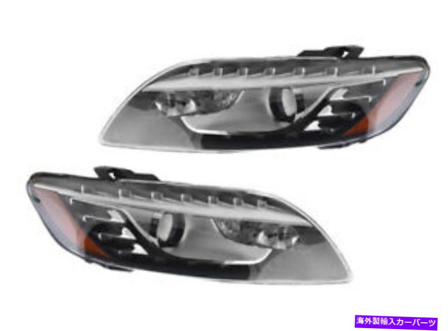 USヘッドライト 新しいOEM TRI-XenonコーナリングヘッドライトペアはAudi Q7 2012-15 4L0941029Al NEW OEM TRI-XENON CORNERING HEADLIGHT PAIR FITS AUDI Q7 2012-15 4L0941029AL【並行輸入品】