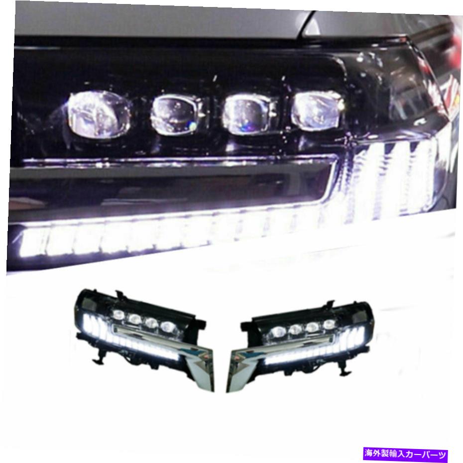 USヘッドライト LANDCRUISER 1417 LED昼間の走行灯のダイナミックシグナルXenon Lo / HIビーム For landcruiser 1417 LED Daytime Running lights Dynamic Signal Xenon Lo/Hi Beam【並行輸入品】