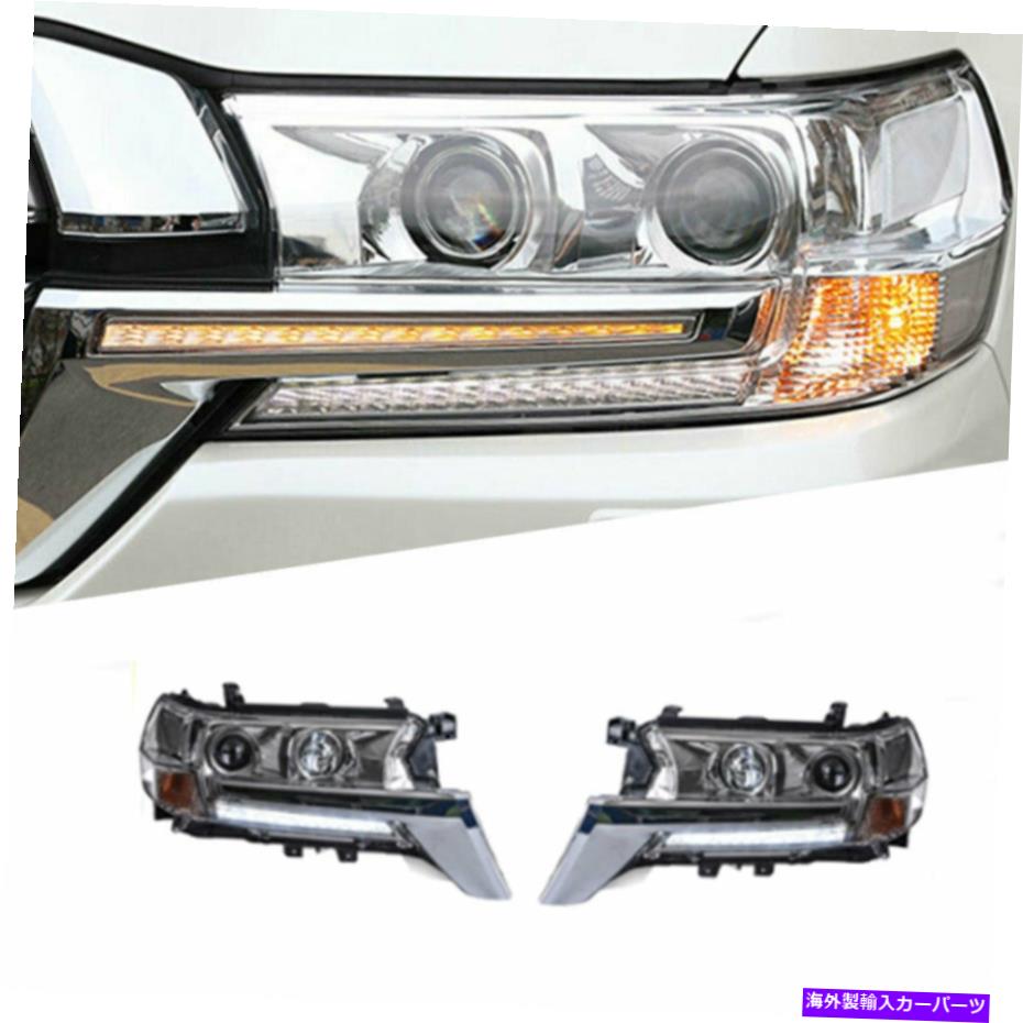 USヘッドライト CRUISER 16-18 LED昼間のランニングライトダイナミックシグナルキセノンLO / HIビーム For cruiser 16-18 LED Daytime Running lights Dynamic Signal Xenon Lo/Hi Beam【並行輸入品】|Us Custom Parts Shop USDM
