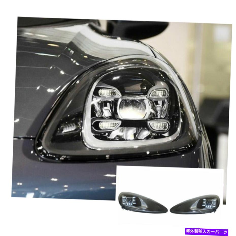 USヘッドライト Porsche Cayenne LEDヘッドライトLED DRL 11-14のOEMハロゲン順次 For Porsche Cayenne LED Headlights LED DRL 11-14 Replace OEM Halogen Sequential【並行輸入品】