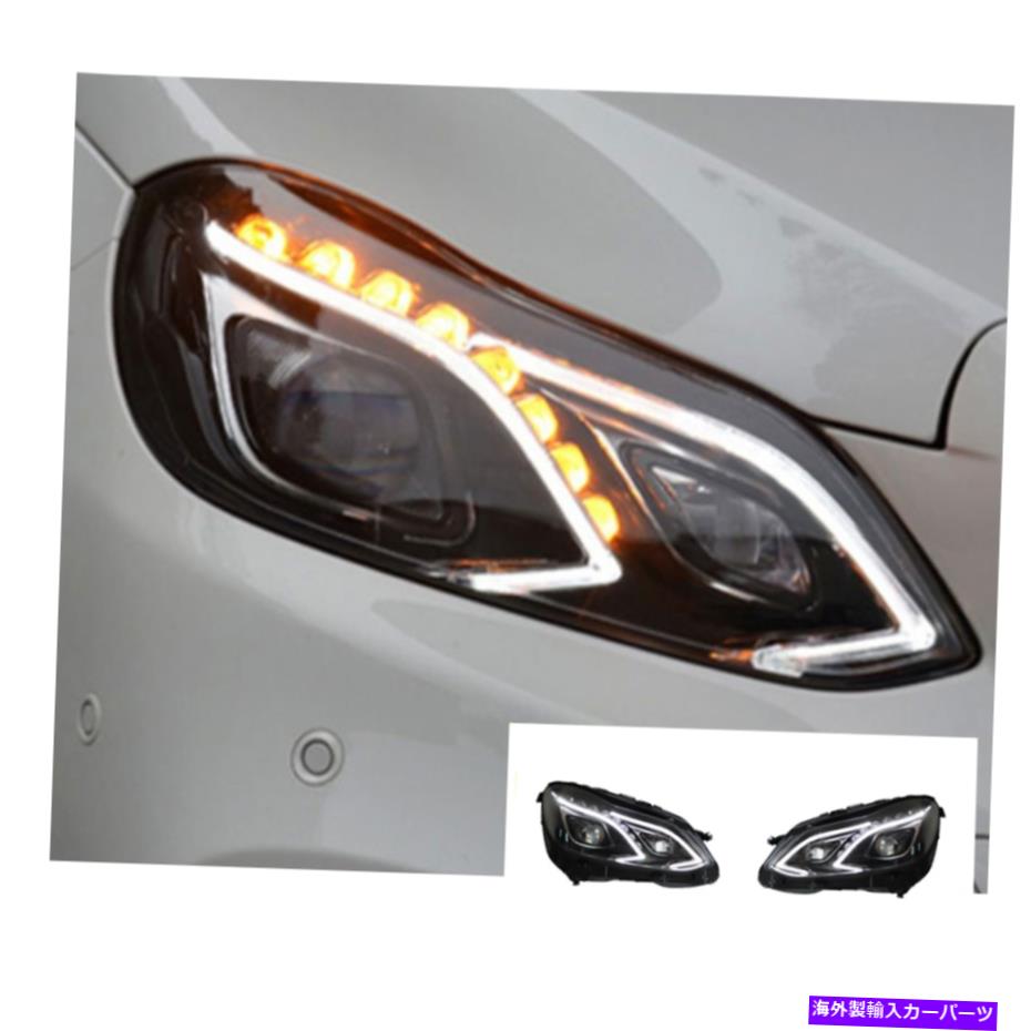 USヘッドライト ベンツEクラスLEDヘッドライトLED DRL 2015のOEMハロゲン順次 For Benz E-Class LED Headlights LED DRL 2015 Replace OEM Halogen Sequential【並行輸入品】｜Us Custom Parts Shop USDM