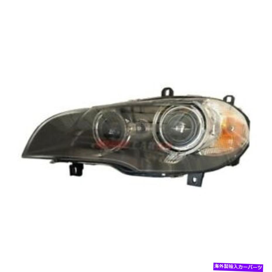 USヘッドライト 新しいバイキセノンヘッドライトレンズとハウジングの左フィット2011-2013 BMW X 5 63127298451 NEW BI-XENON HEADLIGHT LENS AND HOUSING LEFT FITS 2011-2013 BMW X5 63127298451【並行輸入品】