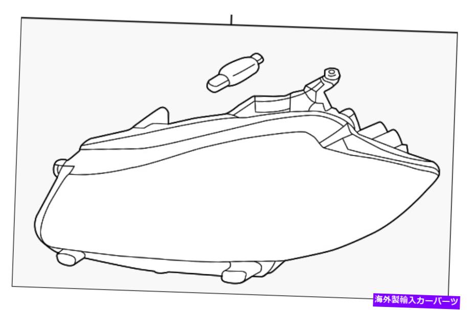 USヘッドライト 本物のジャガー複合アセンブリC2Z31432 Genuine Jaguar Composite Assembly C2Z31432【並行輸入品】