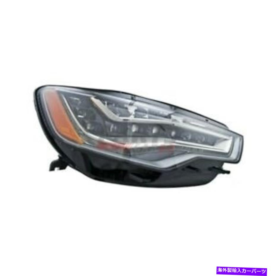 USヘッドライト 新しいLEDヘッドライトレンズ＆ハウジング右側フィット2012-2015 AUDI A6 4G0941774B NEW LED HEADLIGHT LENS & HOUSING RIGHT SIDE FITS 2012-2015 AUDI A6 4G0941774B【並行輸入品】