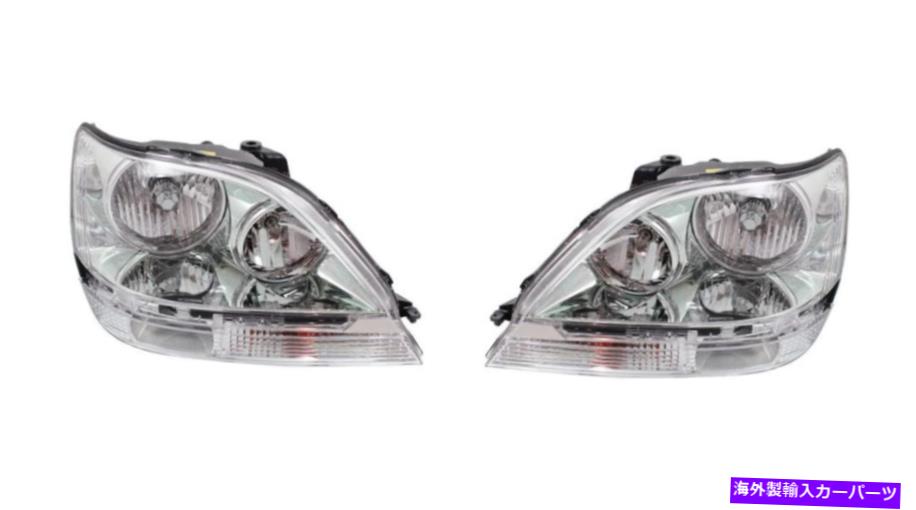 USヘッドライト 1999年 - 2003年のためのドライバー＆旅客ヘッドライトLX2503116、LX2502116 Driver & Passenger Headlights for 1999-2003 Lexus RX300 LX2503116, LX2502116【並行輸入品】