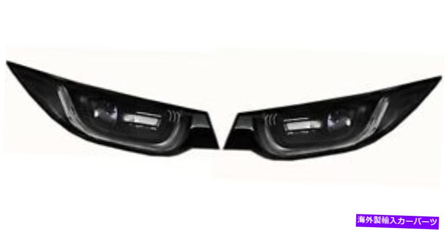 USヘッドライト BMW i01 i3 14-15用左右の純正LED S5A2Aヘッドライトランプのペアセット Pair Set of Left & Right Genuine LED S5A2A Headlights Lamps For BMW I01 I3 14-15【並行輸入品】