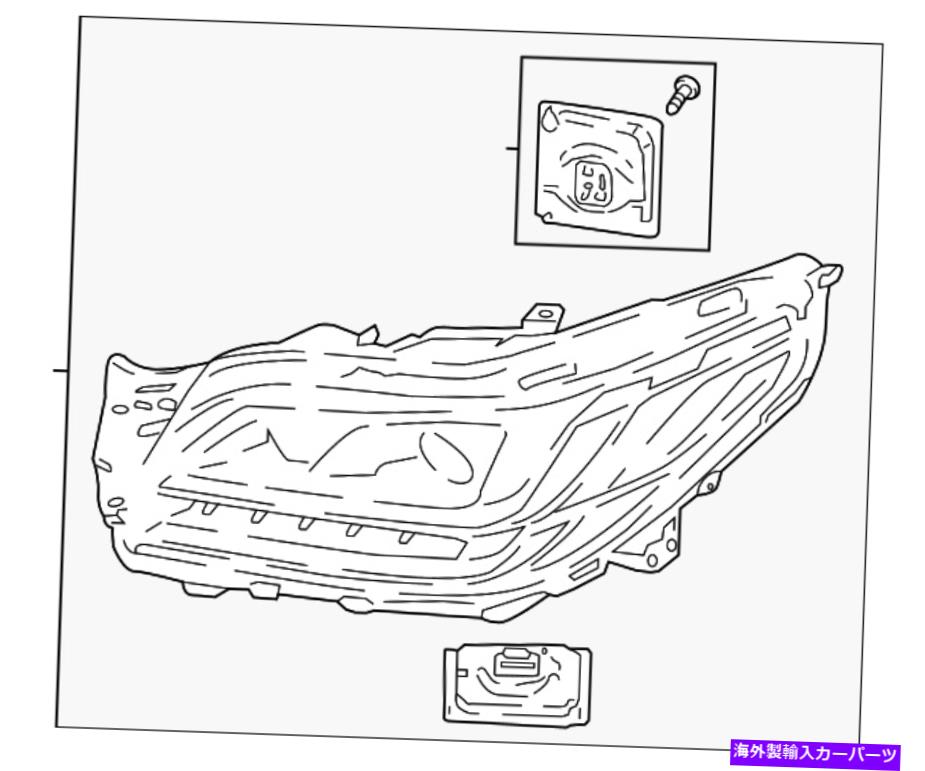 USヘッドライト 本物のフォードコンポジットヘッドランプJL7Z-13008-E Genuine Ford Composite Headlamp JL7Z-13008-E【並行輸入品】|Us Custom Parts Shop USDM