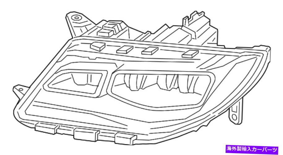 USヘッドライト 純正フォード複合アセンブリHP5Z-13008-Q Genuine Ford Composite Assembly HP5Z-13008-Q【並行輸入品】|Us Custom Parts Shop USDM