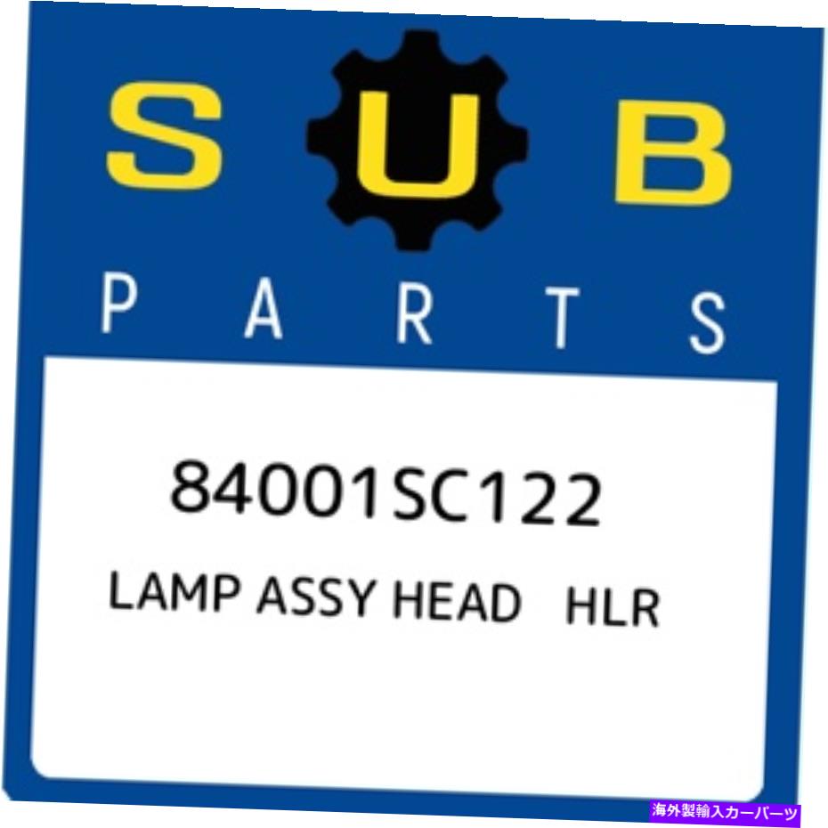 USヘッドライト 84001SC122 Subaru Lamp Assy Head HLR 84001SC122、新純正OEM部品 84001SC122 Subaru Lamp assy head hlr 84001SC122, New Genuine OEM Part【並行輸入品】