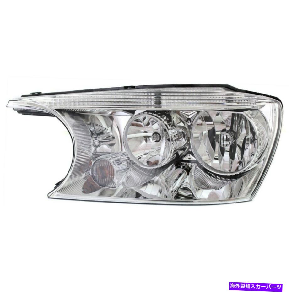 USヘッドライト Headlight 2004 2005 2006 2007 Buick Rainier CXLモデル Headlight For 2004 2005 2006 2007 Buick Rainier CXL Model Left With Bulb【並行輸入品】