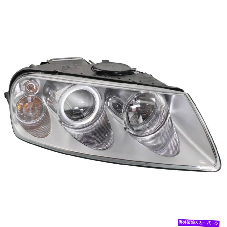 USヘッドライト 2004-2007のHeadlight Bulksight Bulkswegen Touareg右クリアレンズ Headlight For 2004-2007 Volkswagen Touareg Right Clear Lens With Bulb【並行輸入品】