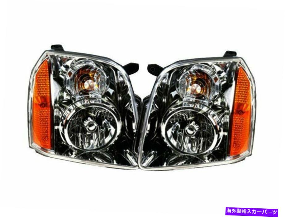 USヘッドライト 2007-2014 GMC Yukon Headlightアセンブリセット68214KY 2008 2009 2011 2011 2012 For 2007-2014 GMC Yukon Headlight Assembly Set 68214KY 2008 2009 2010 2011 2012【並行輸入品】