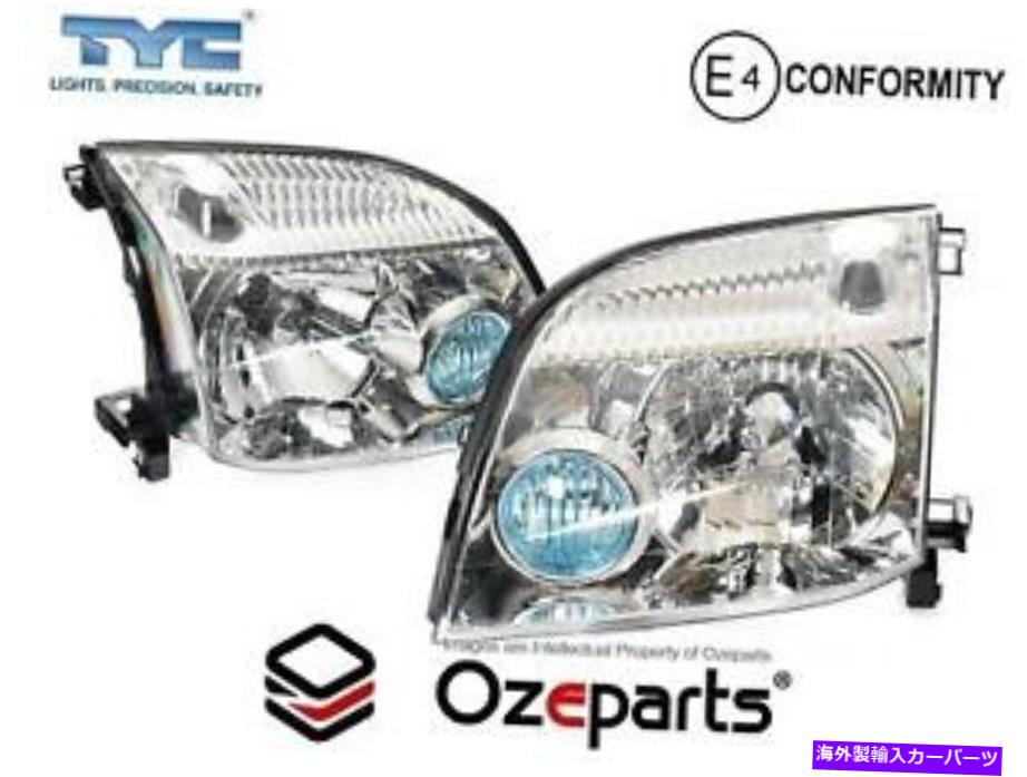USヘッドライト 日産X-TRAIL XTRAIL T30 2001~2007のためのセット/ペアLH + RHヘッドライトフロントランプ Set / Pair LH+RH Head Light Front Lamp For Nissan X-Trail Xtrail T30 2001~2007【並行輸入品】｜Us Custom Parts Shop USDM 52,883円