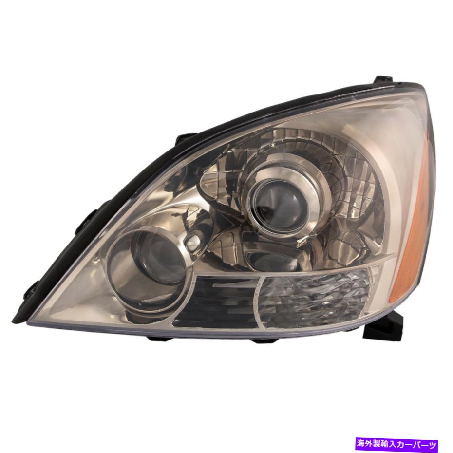 USヘッドライト Headlight Chrome DriverがFits 2005-2009 Lexus GX470 W / Sport Package Headlight Chrome Driver Left Fits 2005-2009 Lexus GX470 w/Sport Package【並行輸入品】