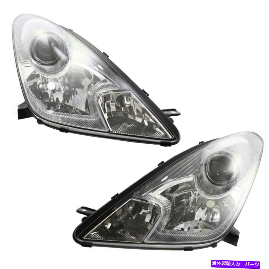 USヘッドライト ヘッドライトヘッドランプ左右ペアセット00-05トヨタセリカ Headlights Headlamps Left & Right Pair Set NEW for 00-05 Toyota Celica【並行輸入品】|Us Custom Parts Shop USDM