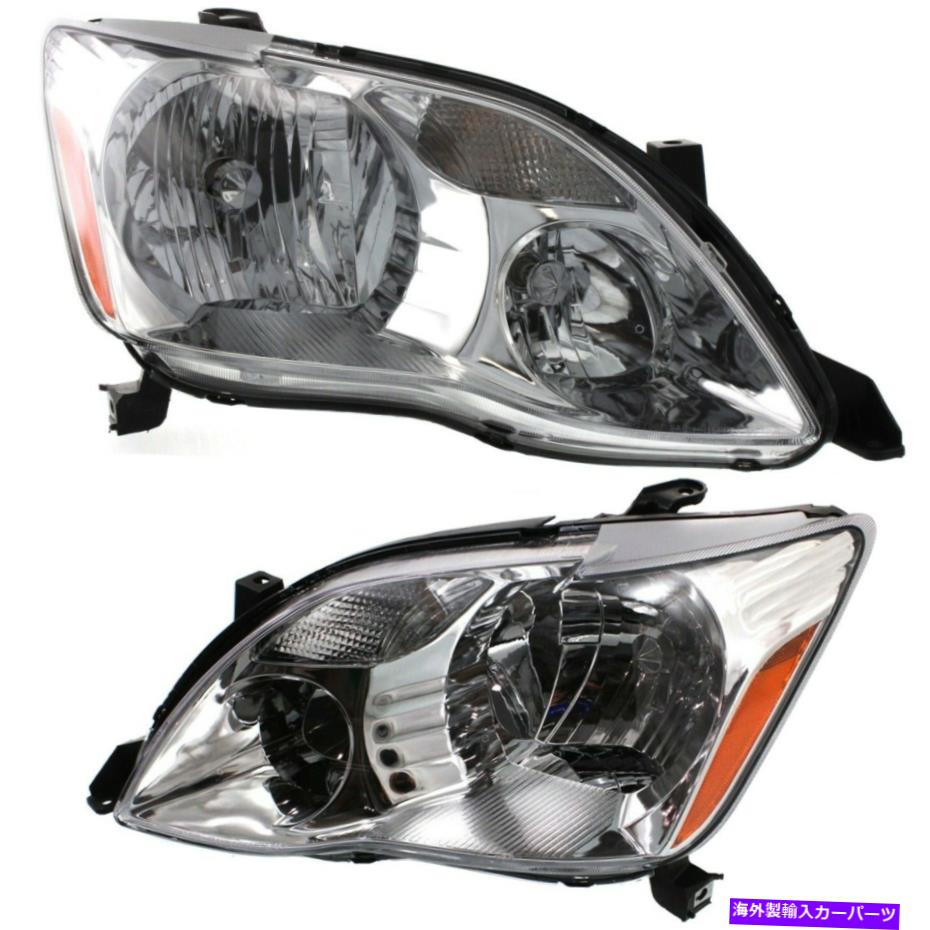 USヘッドライト Headlight 2005 2006 2007 2007 2007年TOYOTA AVALON球根2PC Headlight Set For 2005 2006 2007 Toyota Avalon Left and Right With Bulb 2Pc【並行輸入品】