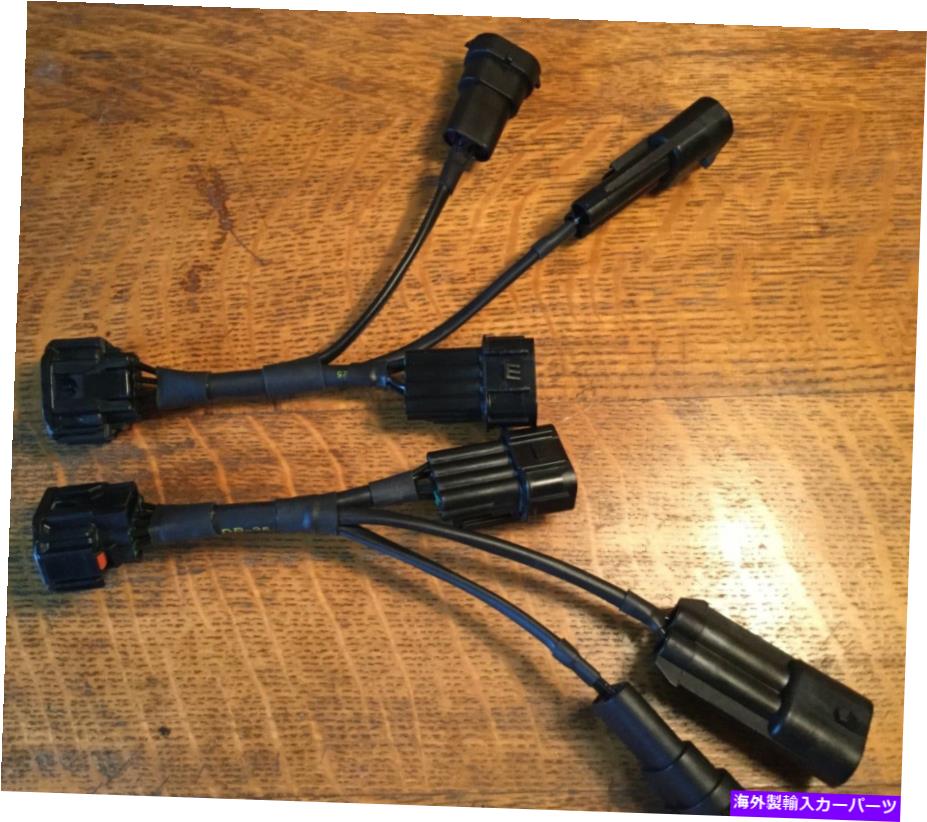 USヘッドライト 2016-18 Honda Pilot EX / EXL 2019年までのヘッドライトアダプタハーネスLED Headlight Adapter Harness for 2016-18 Honda Pilot EX / EXL Touring to 2019 LED【並行輸入品】