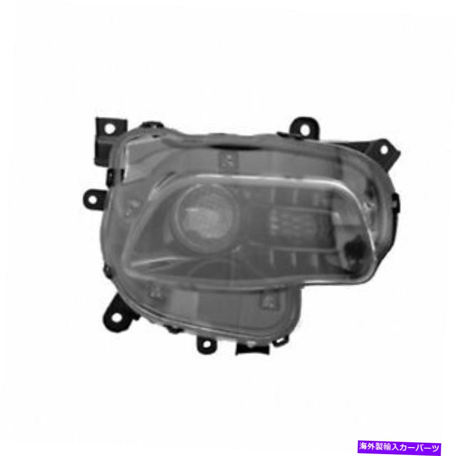 USヘッドライト ヘッドライトハロゲンブラックトリム右乗客カパ2014-2017ジープチェロキー Headlight Halogen Black Trim Right Passenger CAPA Fits 2014-2017 Jeep Cherokee【並行輸入品】 45,080円