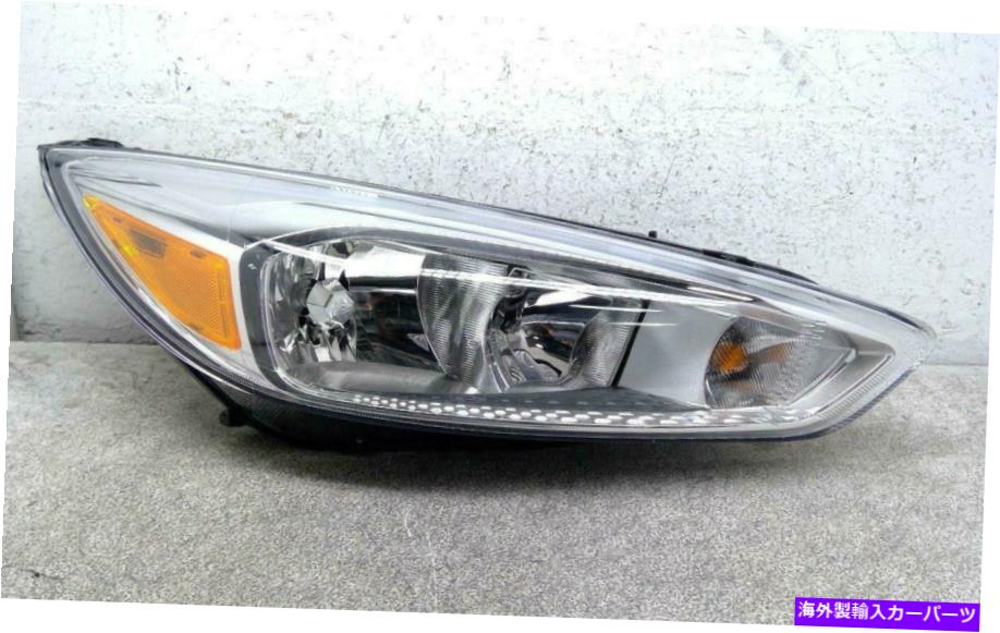 USヘッドライト 2015-2017フォードフォーカスヘッドライト旅客RHハロゲンOEM L186 2015-2017 FORD FOCUS Headlight Passenger Right RH Halogen OEM L186【並行輸入品】