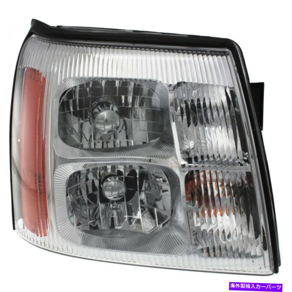 USヘッドライト Headlight 2003 2004 2005 2006 Cadillac Escalade右hid Headlight For 2003 2004 2005 2006 Cadillac Escalade Right HID With Bulb【並行輸入品】