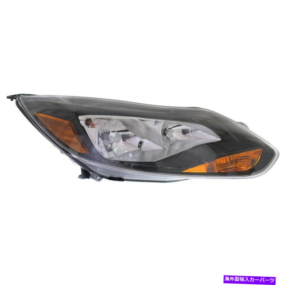USヘッドライト 2012年2013年2013年のフォーカスの焦点ハッチバックまたはセダン右電球Capa Headlight For 2012 2013 2014 Ford Focus Hatchback or Sedan Right With Bulb CAPA【並行輸入品】 45,080円