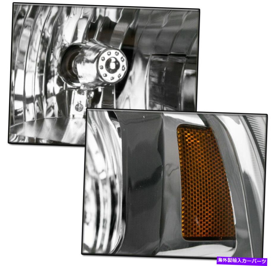 USヘッドライト FORD 1999-2004 F250 F350 F350 Superduty Chrome Set LED交換ヘッドライトランプ FOR FORD 1999-2004 F250 F350 SUPERDUTY CHROME SET LED REPLACEMENT HEADLIGHT LAMP【並行輸入品】|Us Custom Parts Shop USDM