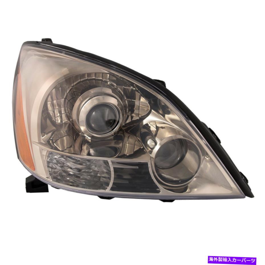 USヘッドライト ヘッドライト右乗客2005-2009レクサスGX470 W /スポーツパッケージクロム Headlight Right Passenger Fits 2005-2009 Lexus GX470 w/Sport Package Chrome【並行輸入品】