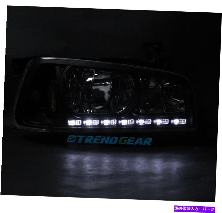 USヘッドライト 2006-2010充電器DRL LEDクリスタル2IN1ヘッドライト+コーナー信号セットスモーク FOR 2006-2010 CHARGER DRL LED CRYSTAL 2IN1 HEAD LIGHT +CORNER SIGNAL SET SMOKE【並行輸入品】 45,080円