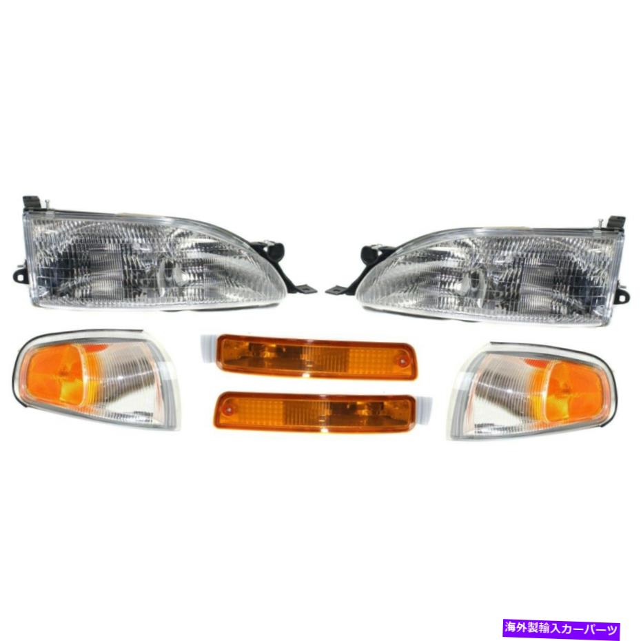 USヘッドライト Toyota Camry 1995-1996のための自動ライトキット左右のLH&RH Auto Light Kit Left-and-Right LH & RH for Toyota Camry 1995-1996【並行輸入品】|Us Custom Parts Shop USDM