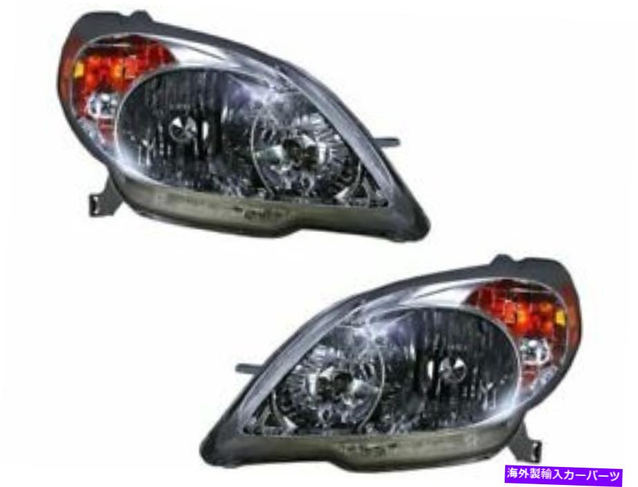 USヘッドライト ヘッドライトアセンブリは03-08トヨタマトリックスPH66R2のためのセットを設定します Headlight Assembly Set For 03-08 Toyota Matrix PH66R2【並行輸入品】