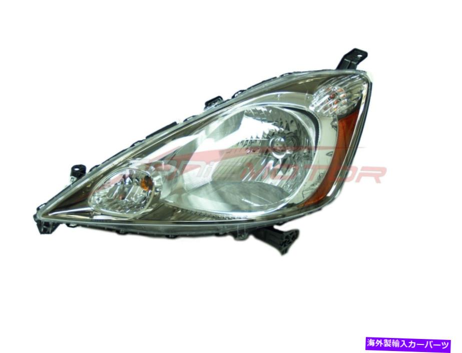 USヘッドライト 2009-2011ホンダフィットスポーツドライバ側ヘッドライトヘッドライトランプLH For 2009-2011 Honda Fit Sport Driver Side Headlight Head Light Lamp LH【並行輸入品】
