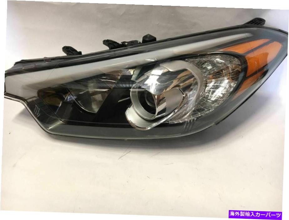 USヘッドライト 2014-2016キアフォルテ（92101A7200）のためのヘッドランプアセンブリ左の運転手側 Headlamp Assembly Left Driver Side for 2014-2016 Kia Forte (92101A7200)【並行輸入品】