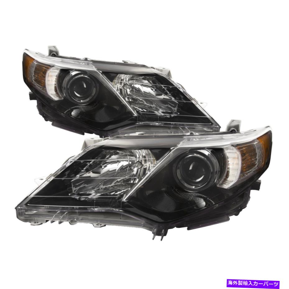 USヘッドライト 左のドライバー右乗客のヘッドライトペアハロゲンは12-14トヨタカムリSE Left Driver Right Passenger Headlights Pair Halogen Fits 12-14 Toyota Camry SE【並行輸入品】 45,080円