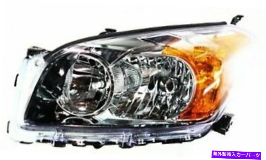 USヘッドライト 2009-2012トヨタRAV4から2502206Cのための運転者側クリアレンズヘッドライト Driver Side Clear Lens Headlight for 2009-2012 Toyota RAV4 TO2502206C【並行輸入品】