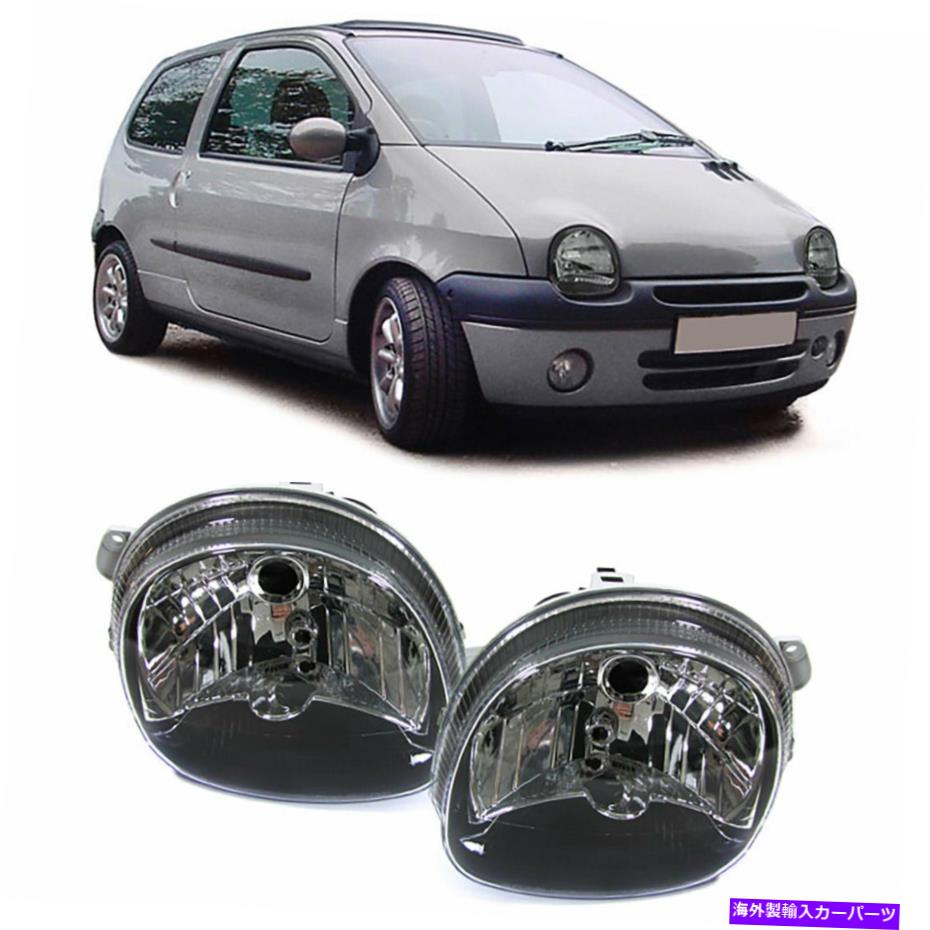 USヘッドライト ブラックヘッドライトRenault Twingo 1993-2007モデルのためのヘッドランプ BLACK HEADLIGHTS HEADLAMPS FOR RENAULT TWINGO 1993-2007 MODEL【並行輸入品】 45,080円