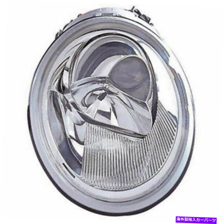 USヘッドライト 1998年2005フォルクスワーゲンビートルLH左運転側ハロゲンヘッドライト新品 1998 2005 For VOLKSWAGEN BEETLE LH LEFT DRIVER SIDE HALOGEN HEADLIGHT NEW【並行輸入品】