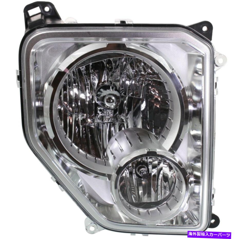USヘッドライト 55157338AEカーパヘッドライト運転ヘッドライトヘッドランプ旅客右サイドRH 55157338AE CAPA Headlight Driving Head light Headlamp Passenger Right Side RH【並行輸入品】